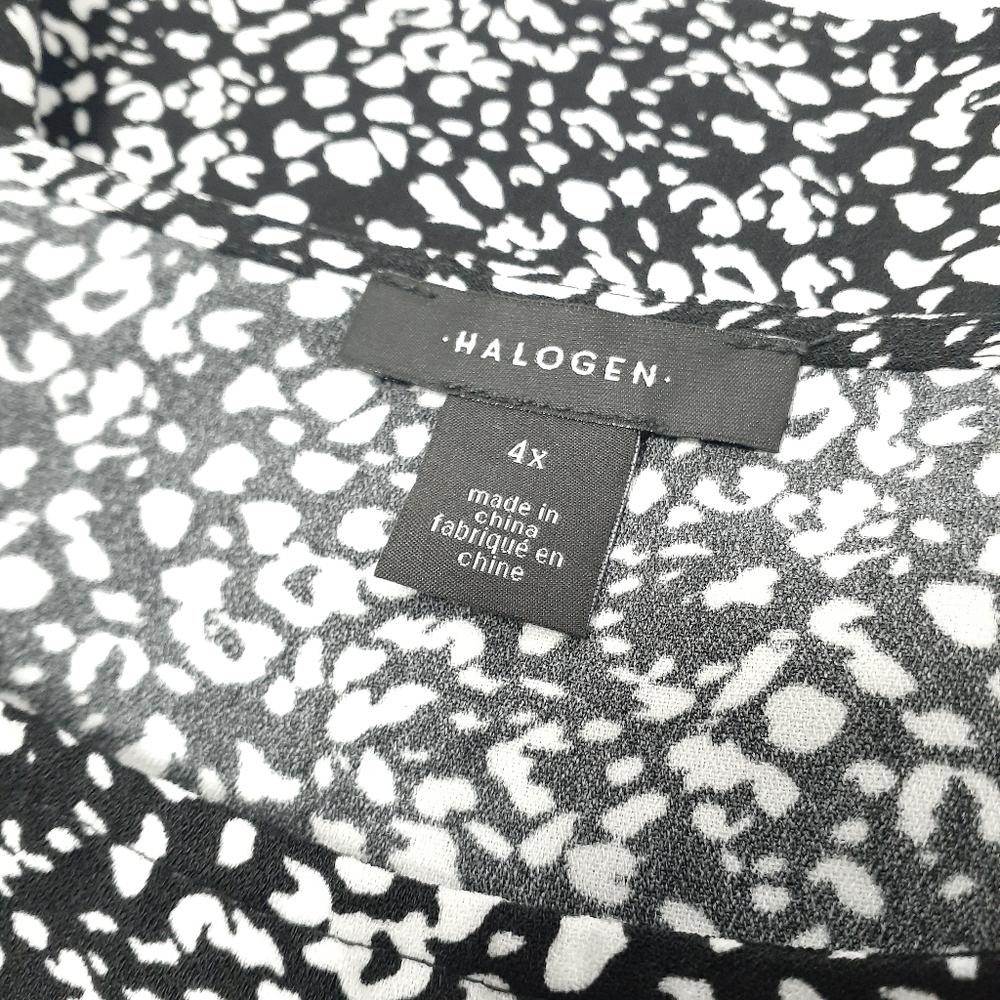 Halogen Scoop Neck Woven Shell Top - Picture 3 of 4